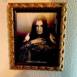 Rare picture of Ozzy Osbourne